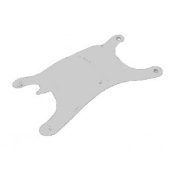 Piastrina Parafango Anteriore GAS GAS Silver